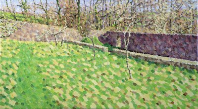 Orchard in Winter Sun by William Wilkins