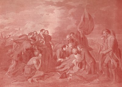 The Death of General Wolfe by William Woollett