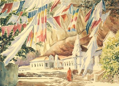 Prayer Flags, Dambulla by Wilson Clive