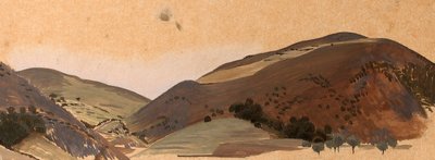 Landscape Study for Santissima Trinita, c.1924 by Winifred Knights