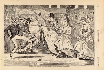 A Parisian Ball--Dancing at the Mabille, Paris by Winslow Homer