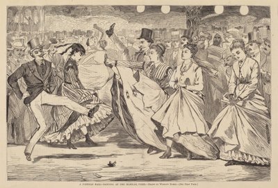 A Parisian Ball - Dancing at the Mabille, Paris by Winslow Homer