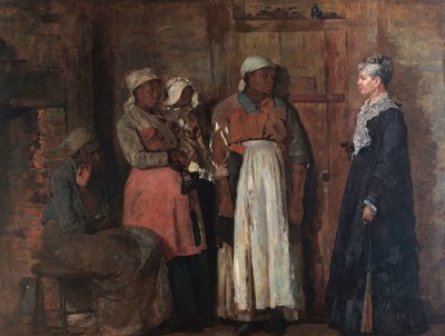 A Visit from the Old Mistress by Winslow Homer