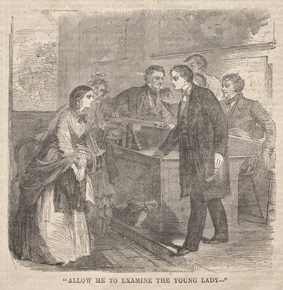"Allow Me to Examine the Young Lady" by Winslow Homer