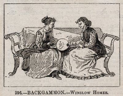 Backgammon by Winslow Homer