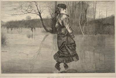 Cutting a Figure by Winslow Homer