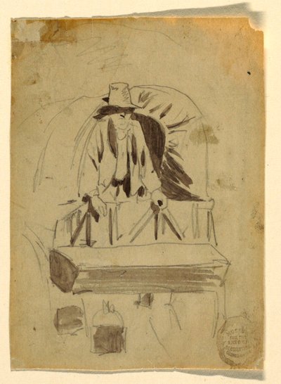 Back of an Army Wagon, 1862 by Winslow Homer