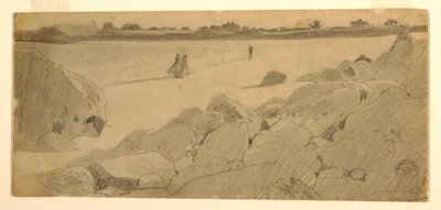 Beach at Marshfield, 1869–74 by Winslow Homer