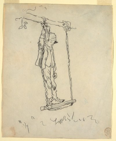Boy on a Swing, 1879 by Winslow Homer
