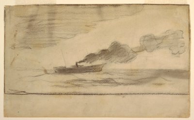 Fishing Trawler, ca. 1881 by Winslow Homer