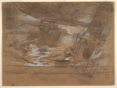 Ship Deck with Two Women, possibly July 15, 1886 by Winslow Homer