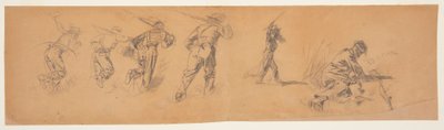 Studies of Soldiers, 1863–65 by Winslow Homer