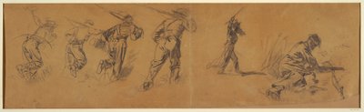 Studies of Soldiers, 1863–65 by Winslow Homer