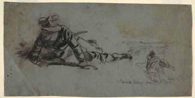 Three Days on the Front, ca. 1863 by Winslow Homer