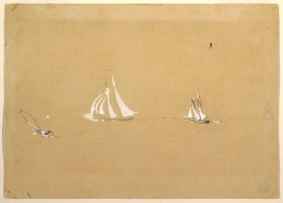 Two Schooners, 1880 by Winslow Homer