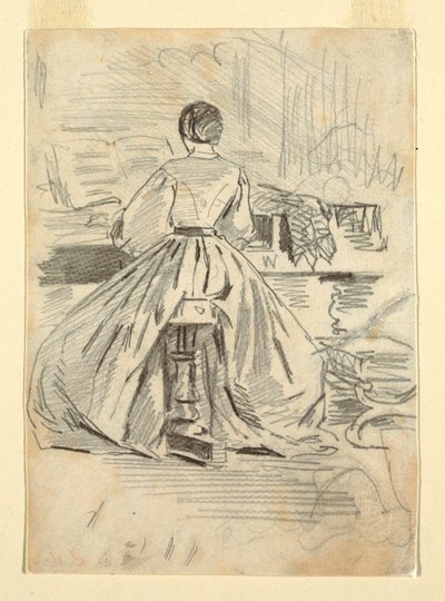 Woman at a Piano, 1862 by Winslow Homer