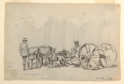 Yoke of Oxen, 1879 by Winslow Homer