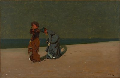 Evening on the Beach by Winslow Homer