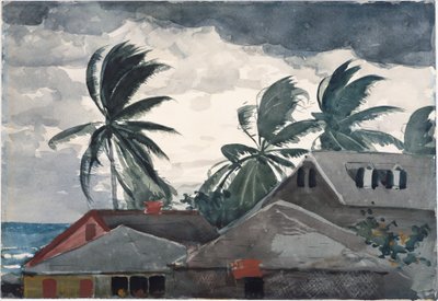 Hurricane, Bahamas by Winslow Homer