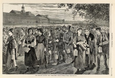 New England Factory Life--Bell-Time by Winslow Homer