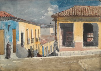 Santiago de Cuba: Street Scene by Winslow Homer