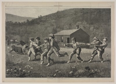 Snap-the-Whip by Winslow Homer