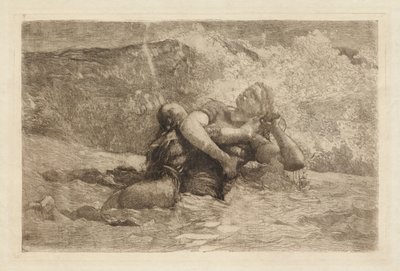 Study for Undertow by Winslow Homer