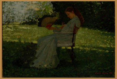 The Butterfly by Winslow Homer