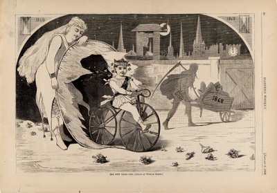 The New Year--1869, from Harper