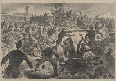 The War for the Union - A Bayonet Charge by Winslow Homer