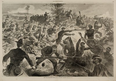 The War for the Union 1862--A Bayonet Charge by Winslow Homer