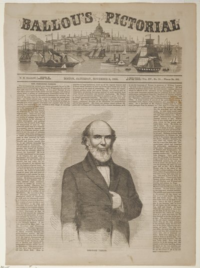 Theodore Parker by Winslow Homer