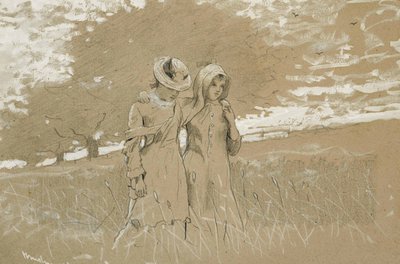 Through the Fields by Winslow Homer