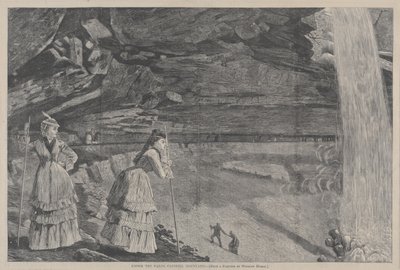Under the Falls, Catskill Mountains by Winslow Homer