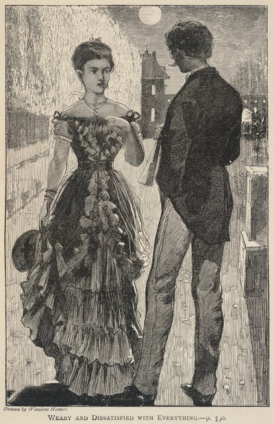 Weary and Dissatisfied With Everything by Winslow Homer