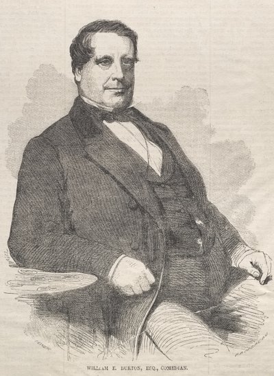 William E. Burton, Esq., Comedian by Winslow Homer