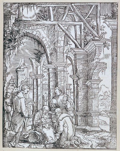 The Adoration of the Magi by Wolf Huber