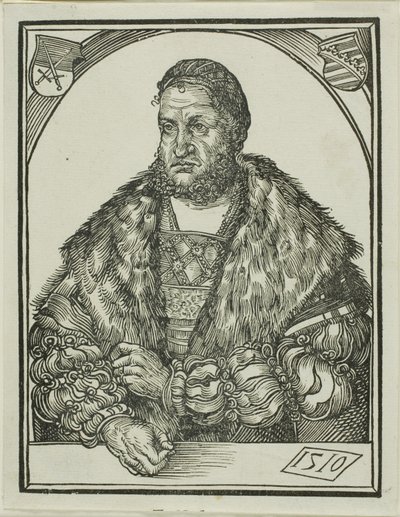 Elector Frederick III of Saxony, from Speculum intellectuale felicitatis humane by Wolf Traut