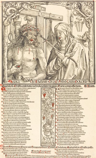 The Man of Sorrows and Mater Dolorosa by Wolf Traut