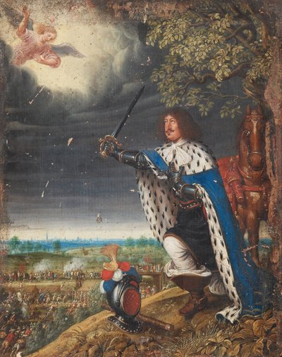 Frederick III of Denmark at the Battle of Nyborg on November 14 by Wolfgang Heimbach