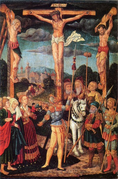 Crucifixion by Wolfgang Krodel