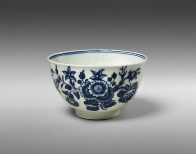 Teabowl by Worcester Porcelain Manufactory