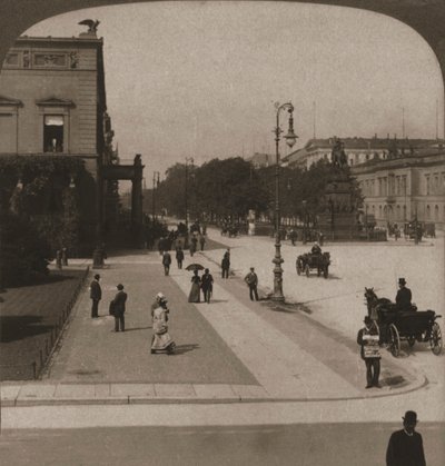Unter den Linden, Berlin, 1903 by Works and Sun Sculpture Studios