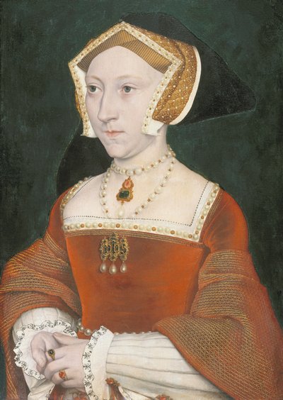 Portrait of Jane Seymour (1509?-1537) by Workshop of Hans Holbein the Younger
