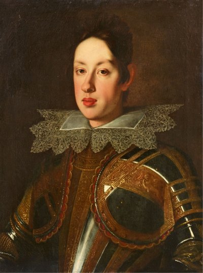 Portrait of Ferdinando II de Medici Grand Duke of Tuscany by Workshop of Justus Sustermans