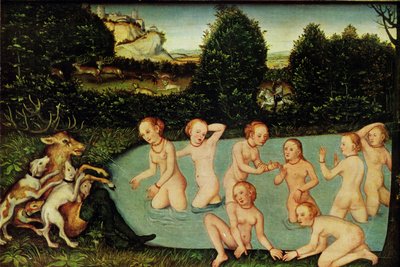 Diana and Actaeon by workshop of Lucas Cranach the Elder
