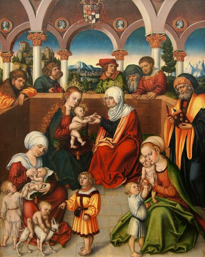 The Holy Kinship by workshop of Lucas Cranach the Elder