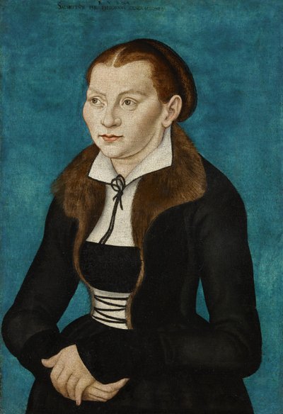 Katharina of Bora by workshop of Lucas Cranach the Elder