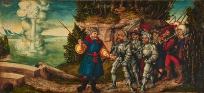 Moses and the Pillar of Cloud by workshop of Lucas Cranach the Elder