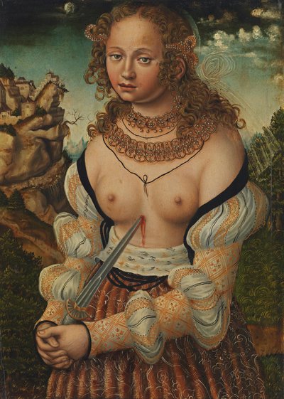 Suicide of Lucretia by workshop of Lucas Cranach the Elder